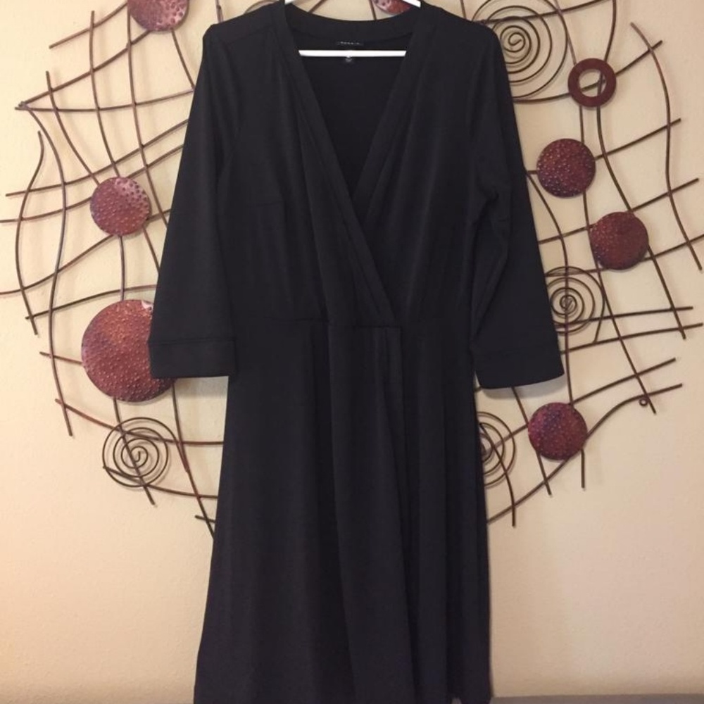 Black dress with lace Plus Size 0X